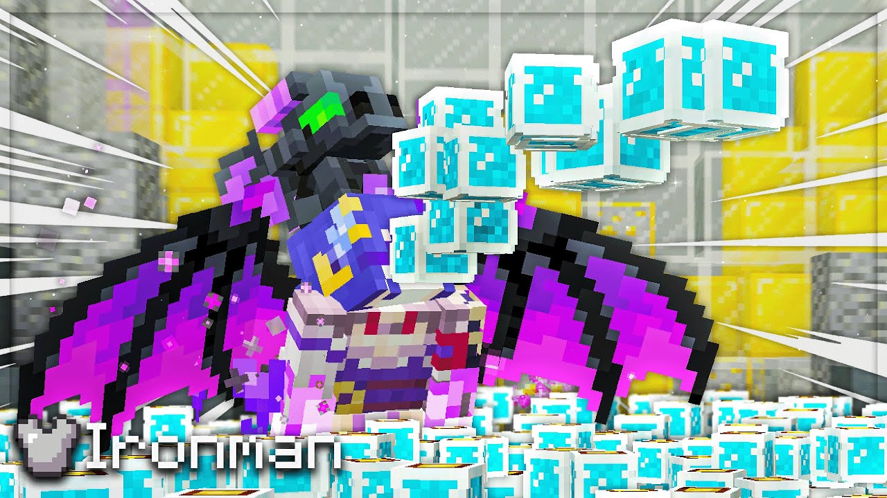 I HATE RECALL POTIONS IN HYPIXEL SKYBLOCK IRONMAN #57
