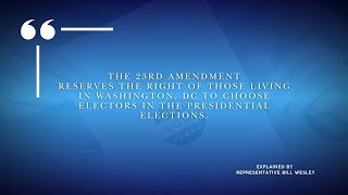 U.S. Constitutional Amendments - AMENDMENT 23