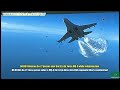 U.S. European Command releases footage of Russian  Su-27 aircraft forcing down drone