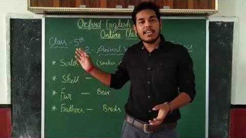 ANIMAL WORLD | SCIENCE | Class 5 | Chapter 2 | Vivek sir | Oxford English School