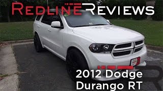 2012 Dodge Durango RT Walkaround, Exhaust, Review, Test Drive
