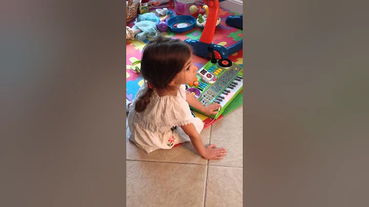 Alex and Aubrey playing their first concert together