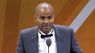 Tony Parker - Full Basketball Hall of Fame Enshrinement Speech