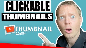 HOW TO MAKE A THUMBNAIL FOR YOUTUBE VIDEOS WITH THUMBNAIL BLASTER  | 👀Eye Catching