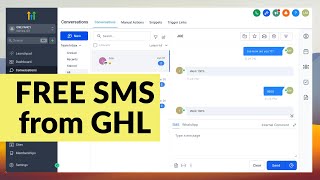 How To Send FREE SMS  in GoHighLevel -  Skip A2P screenshot 3