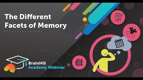 BrainHQ Academy - The Different Facets of Memory