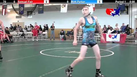 2012 Schoolboy Nat. Duals  70: Samuel Fair vs. Mat...