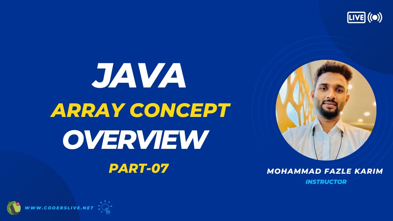 16.7 Java Arrays with Implementation #java #javatutorial #bangla - YouTube