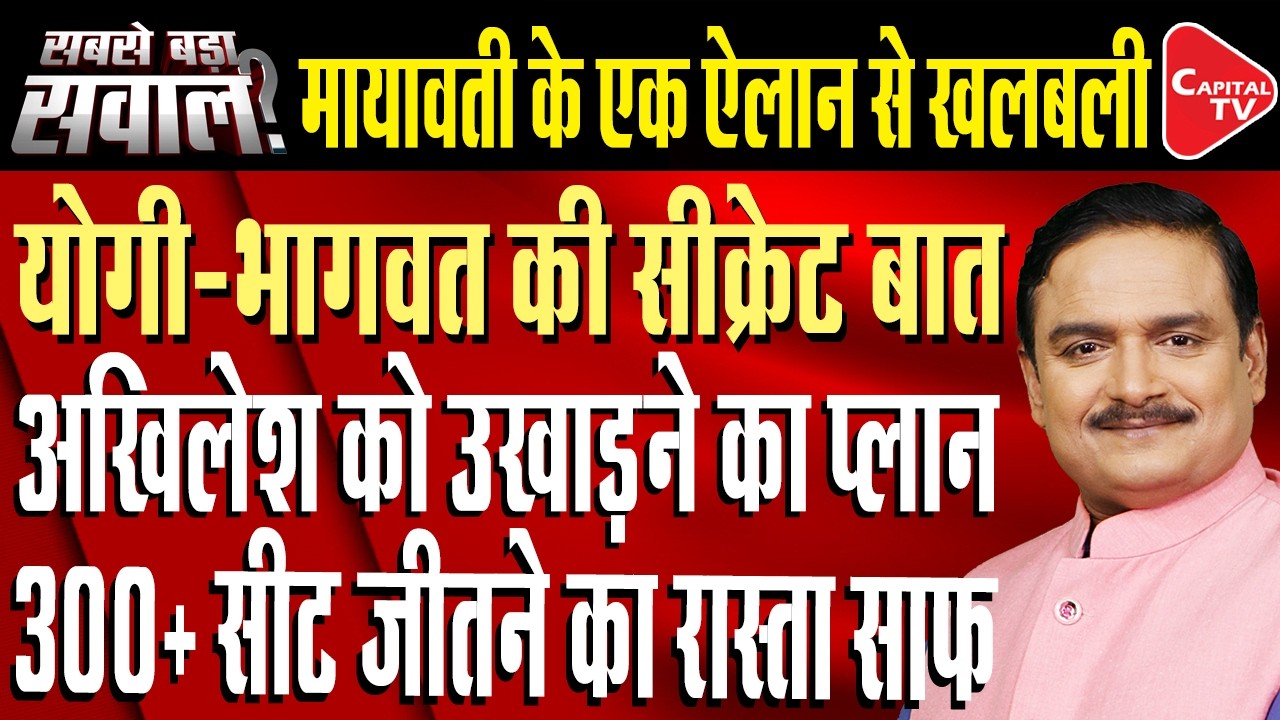 CM Yogi Mohan Bhagwat Meeting Creates Ruckus in Opposition  | Dr. Manish Kumar