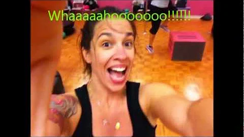 SUPERGIRL class at Sweat Like A Girl