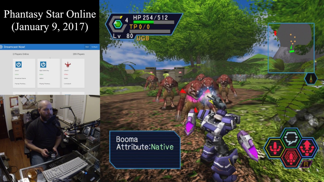 phantasy star online sega dreamcast