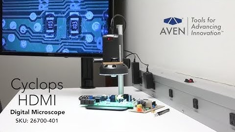 26700-401, Digital Microscope Cyclops HDMI [12x-132x] With 4x Lens