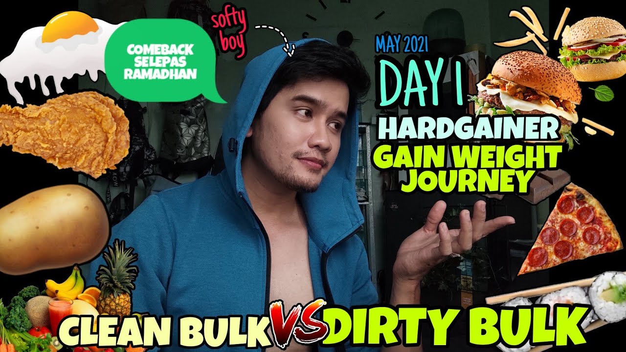 PART 1 | HARDGAINER GAIN WEIGHT JOURNEY | MALAYSIA | 3 MONTHS CHALLENGE