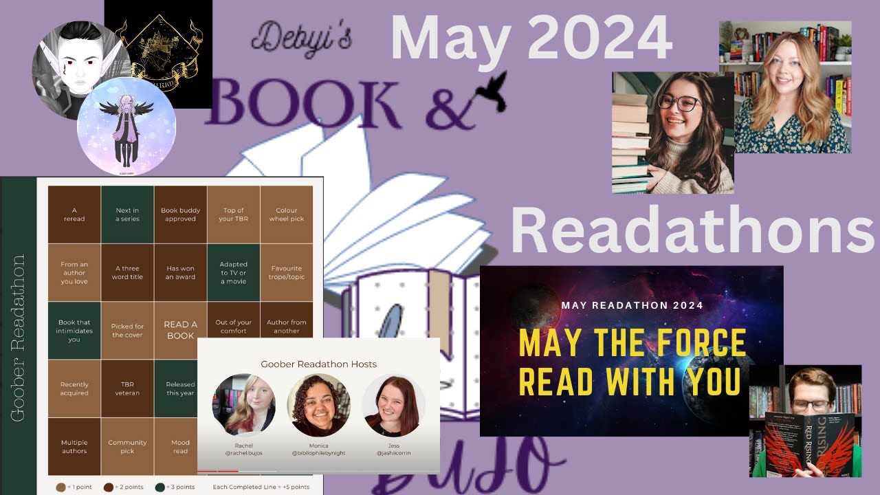 May TBR, Part 2 | Readathons | Goober Readathon, May The Force Read With you, & More
