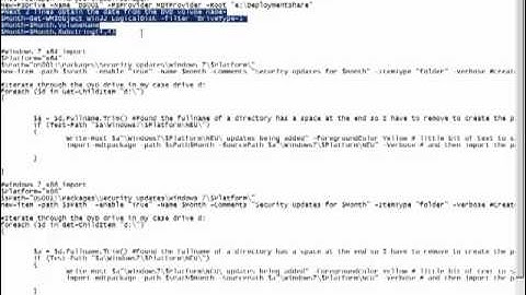 POWERSHELL: Importing MDT Packages and reading the volume name with powershell
