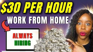 GET PAID $30/hour - HIGH PAYING Websites HIRING Work From Home Jobs || Freelancer