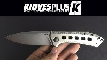 Zero Tolerance 0801TI Knife Todd Rexford "Walk-Around" - Knives Plus