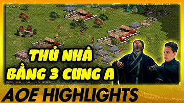 SIÊU PHẨM THỦ NHÀ của Chim Sẻ Đi Nắng khi bị công K | AoE Highlights