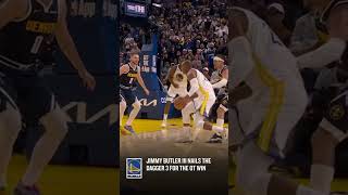 Download Lagu Jimmy Butler scoort de dolkstoot 3 voor de OT-overwinning 🥶🔥 MP3
