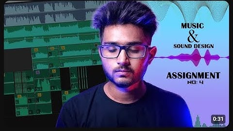 Sound design | assignment no.4 | tharun speaks editing course | cohort 9.0
