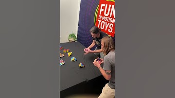 Watch two Shashibologists and the inventor of Shashibo race from cube to ball and back again😁