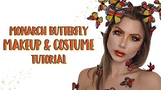 Monarch Butterfly Makeup Tutorial | Beeisforbeeauty