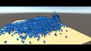 Building demolition experiment #7 (Unity + Physics) Profile