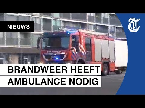 Ongeluk brandweerauto gefilmd: hier gaat het fout!