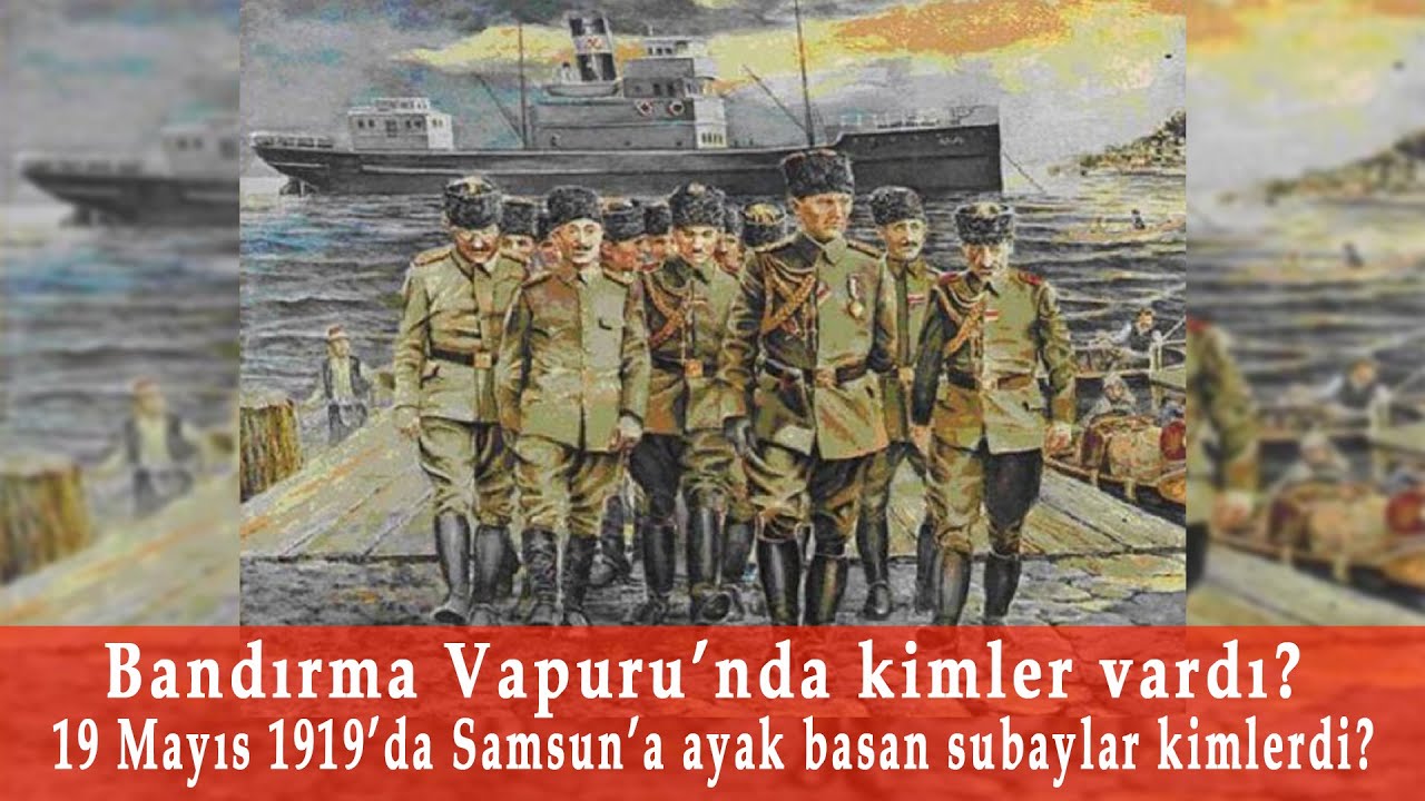 Bandırma Vapuru'nda Skandal Görüntüler ! Atatürk'ün fotoğraflarını attılar !