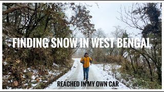 Finding snow in West Bengal part 1| Chasing Snow in West Bengal: A Winter Wonderland in Tumling