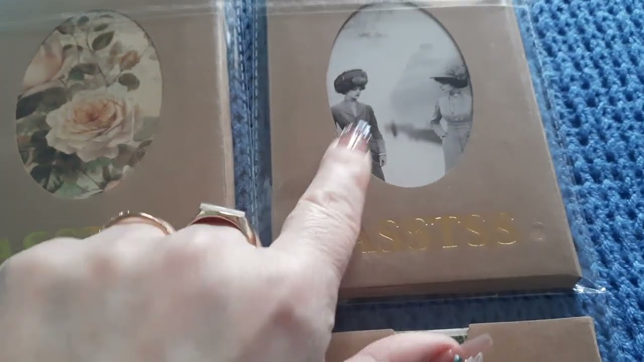 АСМР ТАППИНГ ВИНТАЖНЫЕ ОТКРЫТКИ |ASMR