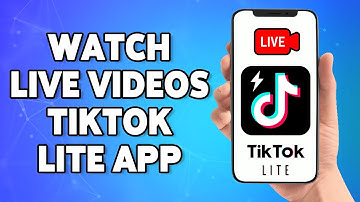 How To Watch Live Videos On TikTok Lite App 2023 | See Live Video In TikTok Lite Mobile App