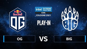 CS:GO - BIG vs OG [Mirage] Map 2 - IEM Cologne 2021 - Play-In