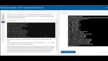 Intro to Linux | Cisco Lab15 | System and User Security