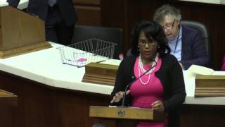 Rep. Cherrish Pryor Speaks on HB 1036 - Marion County Judges Bill
