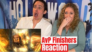 Alien vs Predator 3 All POV Finishers Reaction