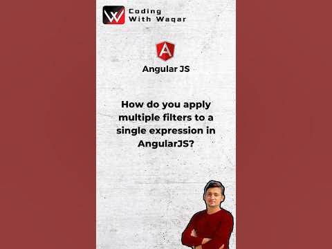 Apply multiple filters to a single expression in AngularJS #shorts # ...