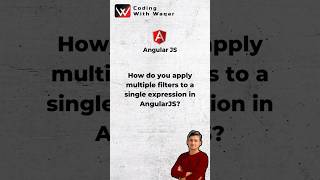 Apply multiple filters to a single expression in AngularJS #shorts #youtubeshorts #angular #viral