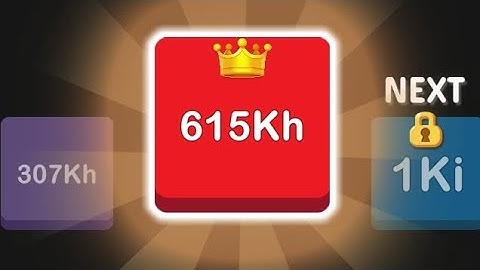615kh block unlocked in 2048 android merge puzzle game world Record Highest Score achievement #games