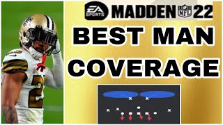 MADDEN 22 - HOW TO PLAY THE BEST MAN DEFENSE IN MADDEN 22 LOCK DOWN ALL YOUR OPPONENTS NOW