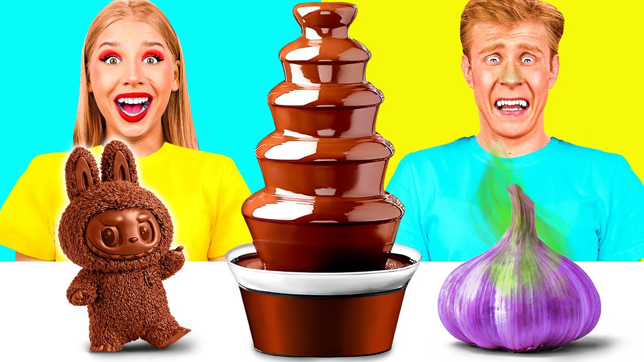Шоколадный Фонтан Челлендж | Смешные Моменты