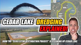 Cedar Lake Indiana $6,000,000 LAKE Cleanup Project EXPLAINED - Ecosystem Restoration Project