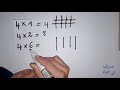 أسرع طريقة لحفظ جدول الضرب للأرقام 1و 2 و 3 و 4 و 5 Tableau De La Multiplication 