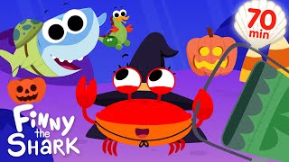 Hello My Friends + More | Kids Halloween Songs Plus Classroom Fun | Finny The Shark by Finny The Shark 1,483,652 views 6 months ago 1 hour, 9 minutes