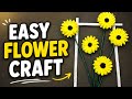 Easy Paper Flower Craft ✨with paper
