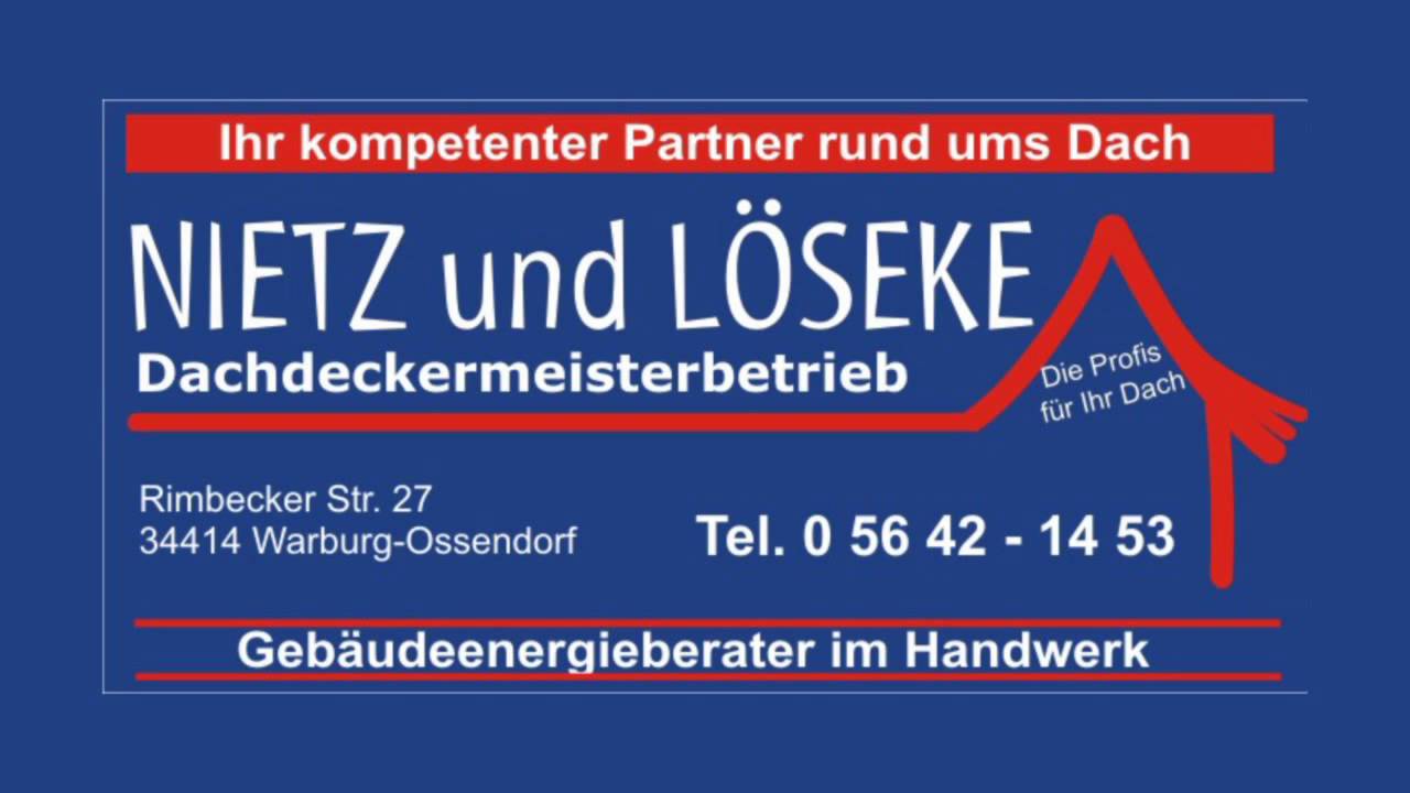 Die Dachdeckermeister Nietz und Löseke