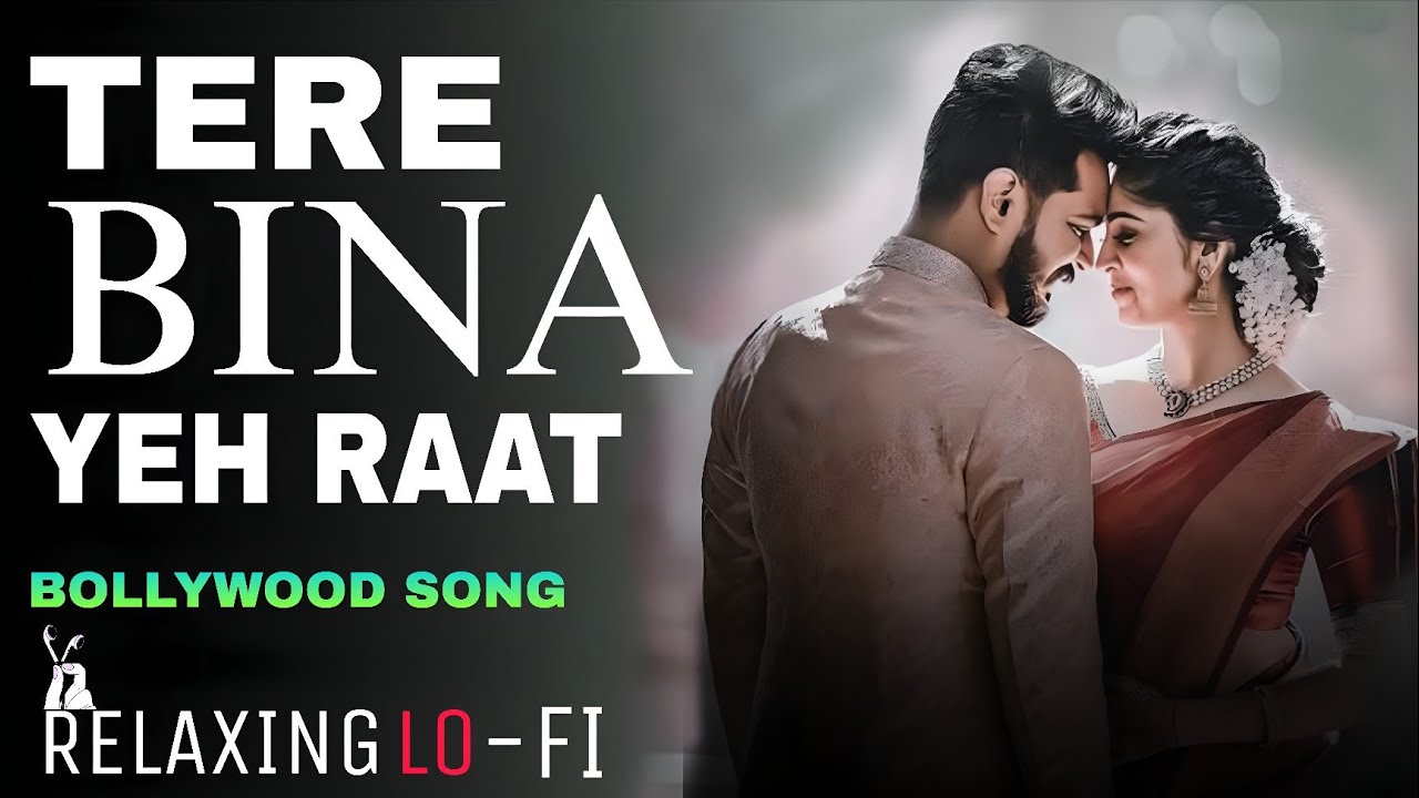 Tera Bina Yeh Raat 🌙 | Relaxing Lofi Bollywood Song | Sonu Nigam | Kinkar Music Official