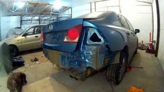 Хонда Сивик ремонт кузова в Нижнем Новгороде Honda Civic Auto body repair