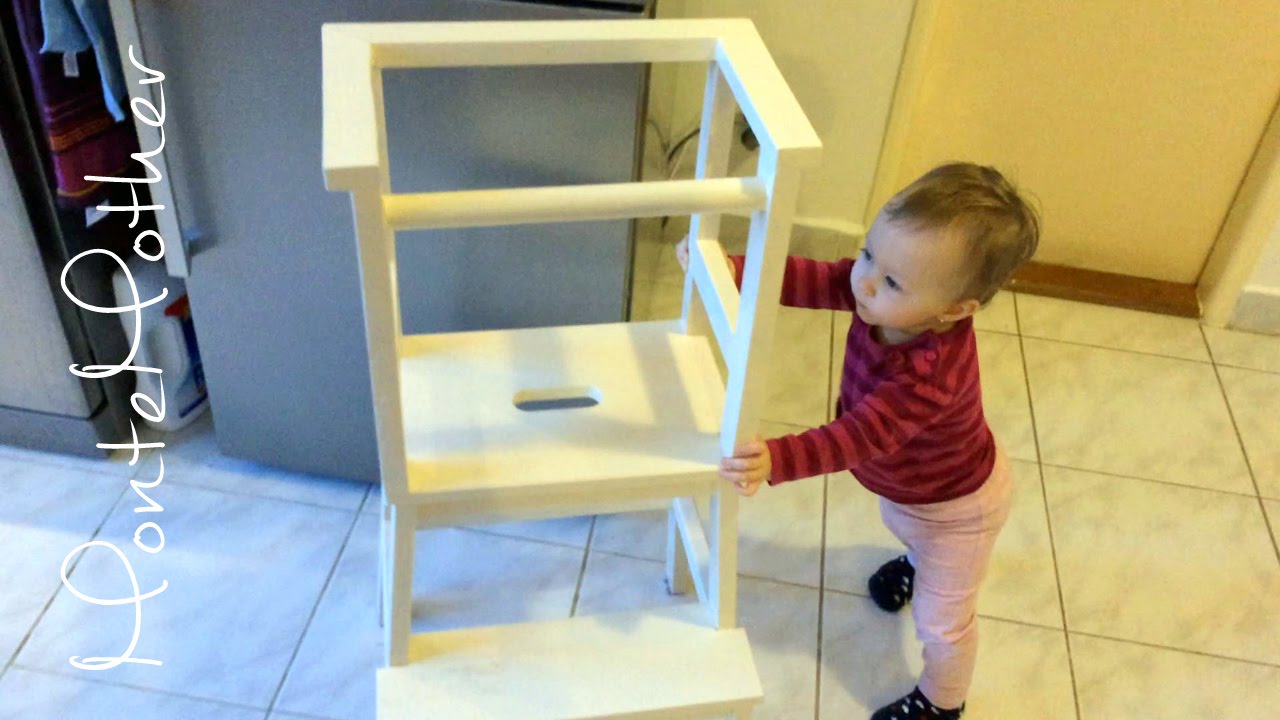 Learning tower: bauanleitung für einen lernturm aus einem ikea ...