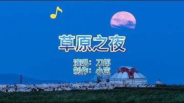 经典老歌，刀郎《草原之夜》歌声柔美多情，娓娓动人，太好听
